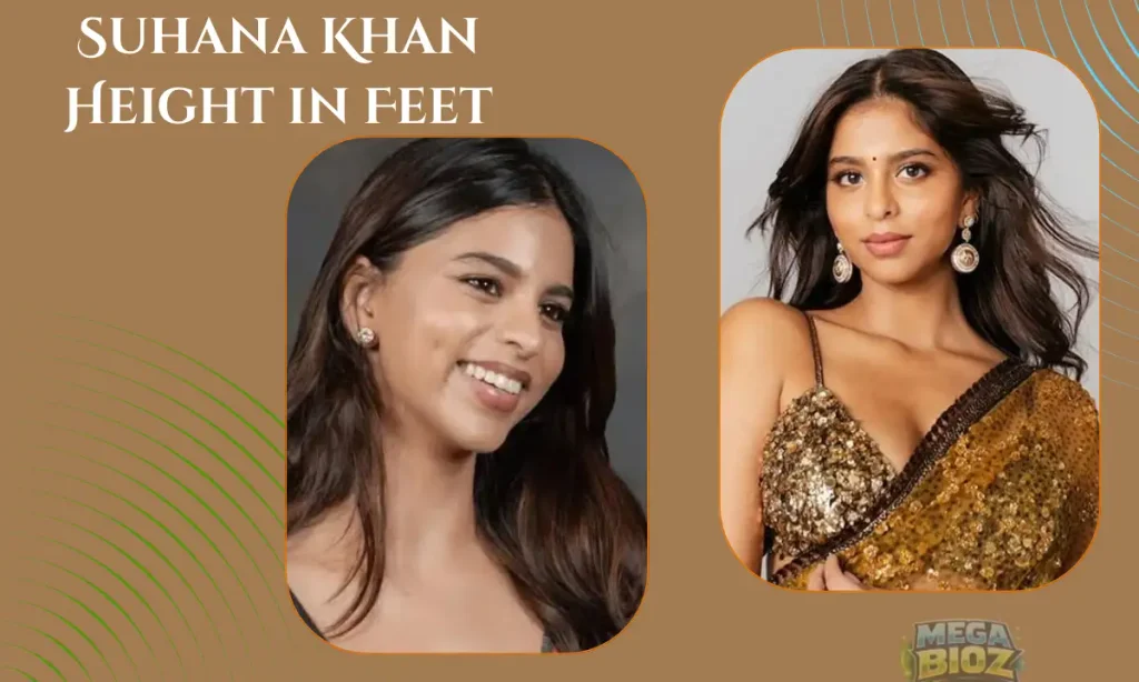 Suhana Khan Height in Feet